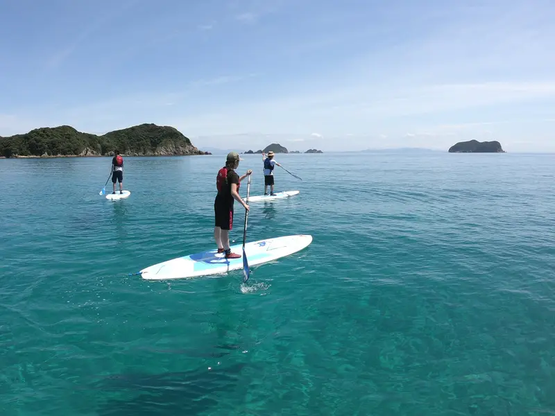 SUP体験の様子